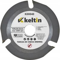 Disque à tronçonner le bois 125×22,23 mm 3T Keltin K00040