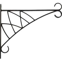 Hanging Basket Bracket - Lotus Leaf Patterned - 12" Bracket (4241)
