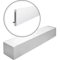 NMC FD15S-box WALLSTYL Noel Marquet 1 caja 8 piezas Zócalo diseño moderno blanco 16 m