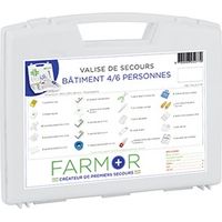 Caja de primeros auxilios FARMOR Building - 4/6 personas - FAR2077PP