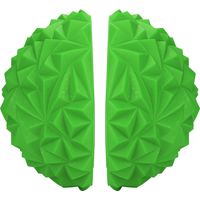 Lot de 2 demi-ballons de yoga pour enfants, appareil de fitness physique, ballons d'équilibre, jouet d'entraînement (vert)