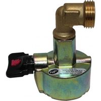 Raccord gaz butane propane pour cube et viseo X – Fixation raccord Zamak – Filetage plomberie 27mm – Usage professionnel – Butagaz