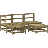 Maison Exclusive - Set Salotto da Giardino 5 pz in Legno Impregnato di Pino