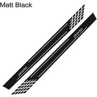 Lot de 2 bandes adhésives latérales pour portières de Kia Picanto GT 2020 - Accessoires auto - Décoration - Film vinyle graphique