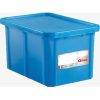 Bac HACCP 55 L Rectangulaire + Couvercle - Gilac
