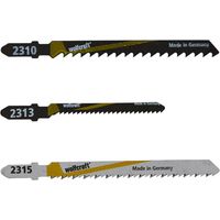 wolfcraft Professional Jigsaw Blade Long-Lasting Quality Set for Woodworking,6Ps