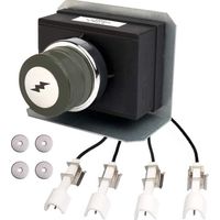 Kit d'allumage 7629 pour Weber Genesis I 330 avec boutons de brûleurs avant (2011-2016). Kit d'élément piézoélectrique d'allumage. Kit d'électrodes d'allumage Ne convient pas à Genesis II Serie