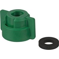 Testina portaugello baionetta SW10 verde con guarnizione 25 per confezione Geoline GEOLINE 8253010P025
