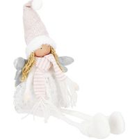 Skrzat de 55 cm, adorno navideño, muñeca figurita, gnomo navideño.
