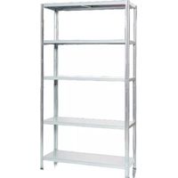 scaffale in metallo 5 ripiani easy system portata 400 kg 100x40x187 cm
