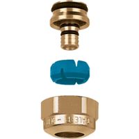 Selbstanpassendes Durchmesserfitting für Kunststoffrohre. Innen Ø 11,5-12 Außen Ø 16-18 DARCAL Caleffi 680026 Ø 11,5-12 - Ø 16-18