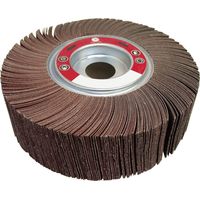 CALFLEX Mille-Bleaf-Schleifscheiben mit 25,4 mm Kern und 240er Körnung, Ø 165 mm, Dicke 50 mm.