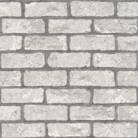 Papel pintado de vinilo gris 3D con efecto piedra para la pared.