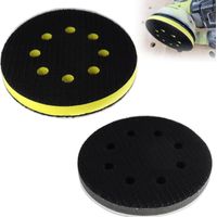 2 Pcs 125mm 8 Hole Sponge Interface Pad for Sanding Disc 125mm Sanding Disc Pad Pad Pad Sanding Disc Pad Sponge Interface Pad Orbital Sander Interface Pad