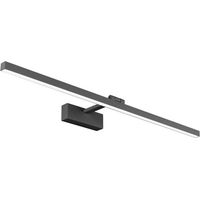 AMXCNOY Applique murale LED pour salle de bain, 16 W, 1170 lm, IP44, lumière blanche neutre 4000 K, design moderne étanche, angle ajustable 180°