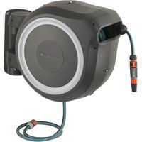 Wand-Schlauchbox GARDENA RollUp M/L 25 m weiß