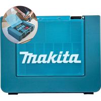 Makita 18v Tool Storage Carry Case Toolbox For Twin Pack Inc Organiser In Lid