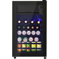 Réfrigérateur compact 76 L LED 51 canettes silencieux 6 L 70 L