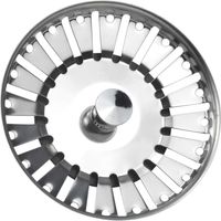 Panier de bonde d'évier manuel diamètre 84 mm Bouchon de vidange évier de cuisine panier de fleurs filtre