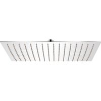 Vidaxl – Tête de douche rectangulaire 40 x 30 cm en acier inoxydable – 192 buses anti-calcaire – Articulation pivotante pour angle ajustable