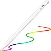 Stylet pour iPad, stylet actif rechargeable à pointe fine, stylet numérique compatible avec iPad/iPad Pro/Mini/Air/iPhone, écrans tactiles capacitifs, téléphones portables et tablettes.