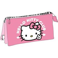 ESTUCHE PORTATODO 3 COMPARTIMENTOS HELLO KITTY