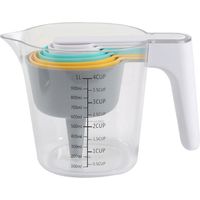 Set di 9 misurini in plastica, cucchiai dosatori, accessori da cucina, utensili, brocche (colorati)