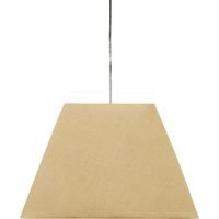 Suspension Candellux Standard crème tissu Ø35 1xE27