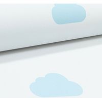 Rasch Blue Clouds Motif Cartoon Childrens Sky Bedroom Wallpaper 210644