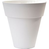 Kunststoffvase H36x35cm Telcom Dallas - White