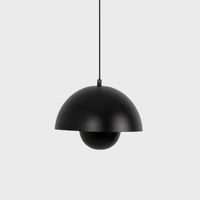 Lámpara Colgante Diseño "Deco" - Negro