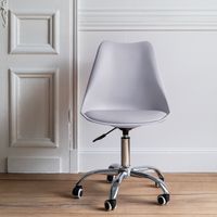 Sedia da ufficio regolabile in altezza ANNE grigio