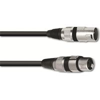 OMNITRONIC XLR-Kabel 3-polig, 10 m, schwarz