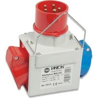 Fanton 73112 Adapter von CEE-Stecker 400V auf 2 CEE-Mix-Steckdosen