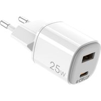 Usb ladegerat gan 1 x usb a 1 x usb c pd 25w