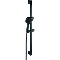 Novaservis Duschsets - Set Brause, Halter und Schlauch, schwarz matt KIT201,5