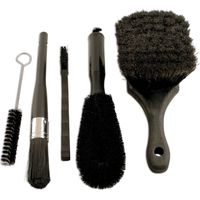 JEU DE 5 BROSSES DE NETTOYAGE POUR AUTO MOTO VELO