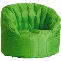 Talamo Italia Runder Polstersessel, Farbe Grün, Maße 80 x 80 x 80 cm