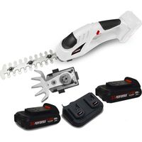 Cisaille de jardin Portative - Sculpteur de haies 2 EN 1 20V Xperformer XPCSTH20LI - 2 Batteries 2Ah et DOUBLE chargeur