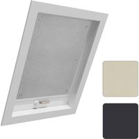 WOLTU Tenda Oscurante per Interni con Ventose. Tenda da Tetto senza Perforazione Grigio 60x115 cm
