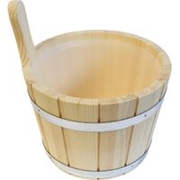 Blumenberg Sauna Aufgusskübel 5 L Nadelholz inkl. Einsatz