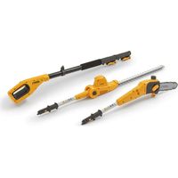 STIGA MT 100e Akku-Multitool, 20 V, 46 cm Klinge – 55 cm Teleskopstiel, Softgrip-Griff – Heckenschnitt Und Astschnitt – Akku Nicht Enthalten