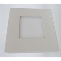Spot en saillie LED 8W carré 108X108mm blanc chaud 3000K 230V non-dimmable IP20 DOLIGHT SC10808-BC