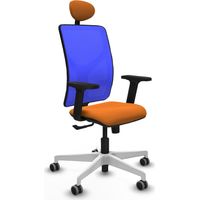 Silla de oficina piqueras y crespo Motilla azul tela malla