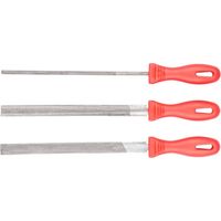 Limes à métaux, lot de 3