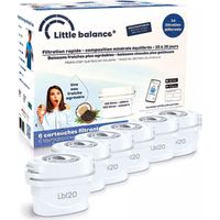 Paquete de 6 cartuchos Maxtra para jarra - 8589 - Little Balance -