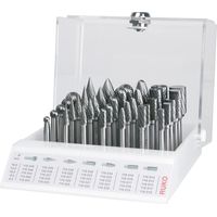 Ruko Hartmetall Frässtift-Satz in Verkaufsdisplay