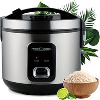 ProfiCook PC-RK 1285 Cocina Arrocera Plateada 3 kg