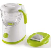 Chicco Easy Meal vaporizador 1 cesta(s) Independiente 500 W Verde, Blanco