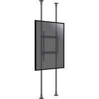 Support sol-plafond portrait pour écran TV 50'' - 100'' - Hauteur max 300cm